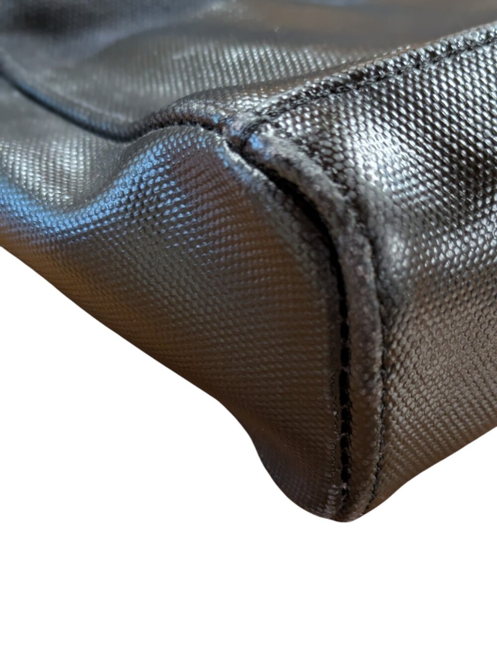 Jack Spade Warren Street Dipped Coal Tote with Canvas and Adjustable Strap - Picture 4 of 14